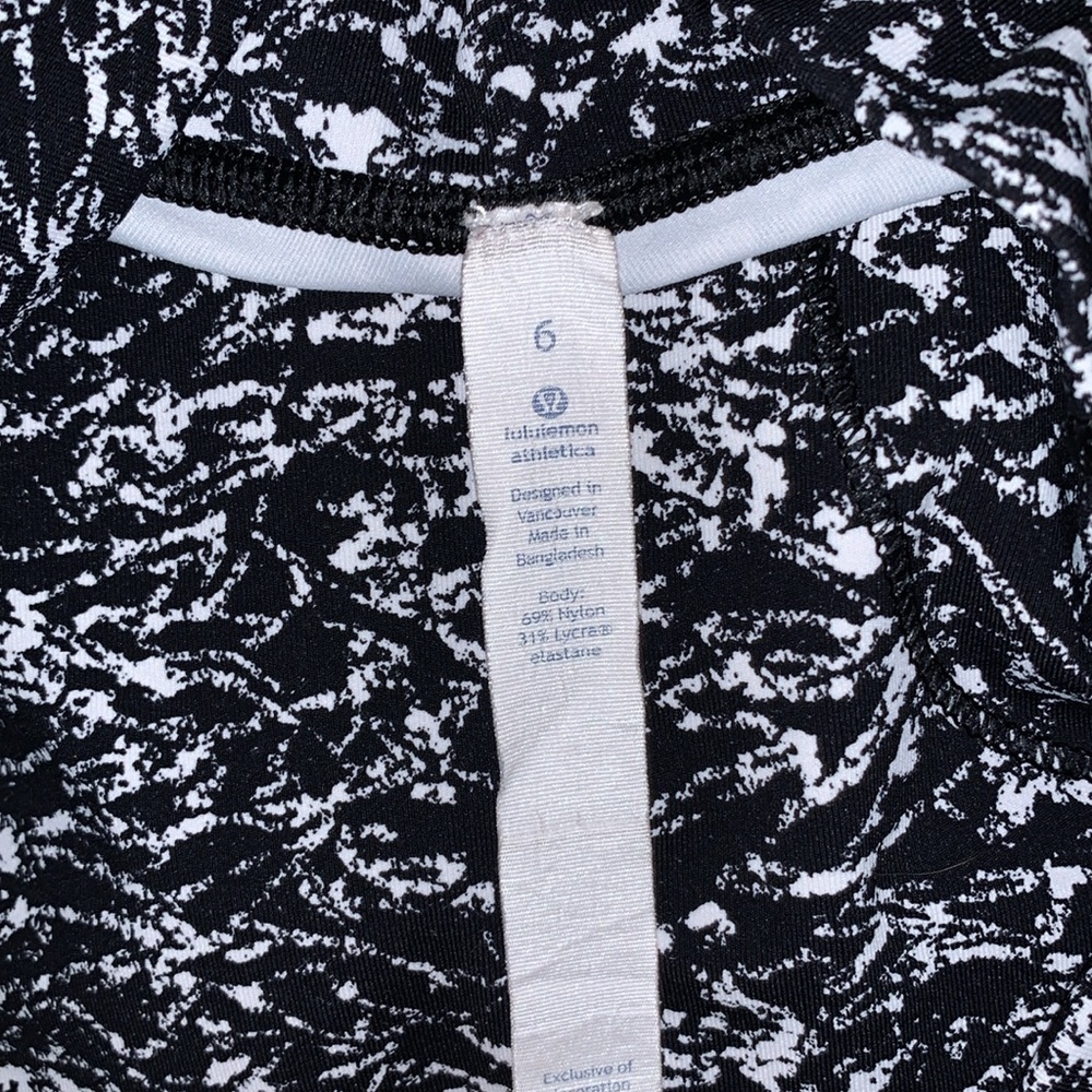 Lululemon high rise wunder under ice breaker high rise leggings US size 6 - Picture 4 of 5